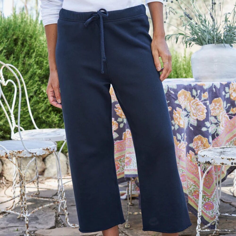 FRANK & EILEEN Catherine Sweatpant British NAVY BLUE Size XL